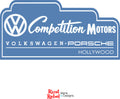 COMPETITION MOTORS - Vintage Antique Style Painted Wood Sign (18"x36")