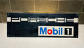 PORSCHE MOBIL 1 - 24 HEUR LE MANS - 1996 - Vintage Antique Style Painted Wood Sign (12"x36")