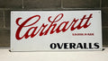 CARHARTT - Vintage Antique Style Painted Wood Sign (18"x36")